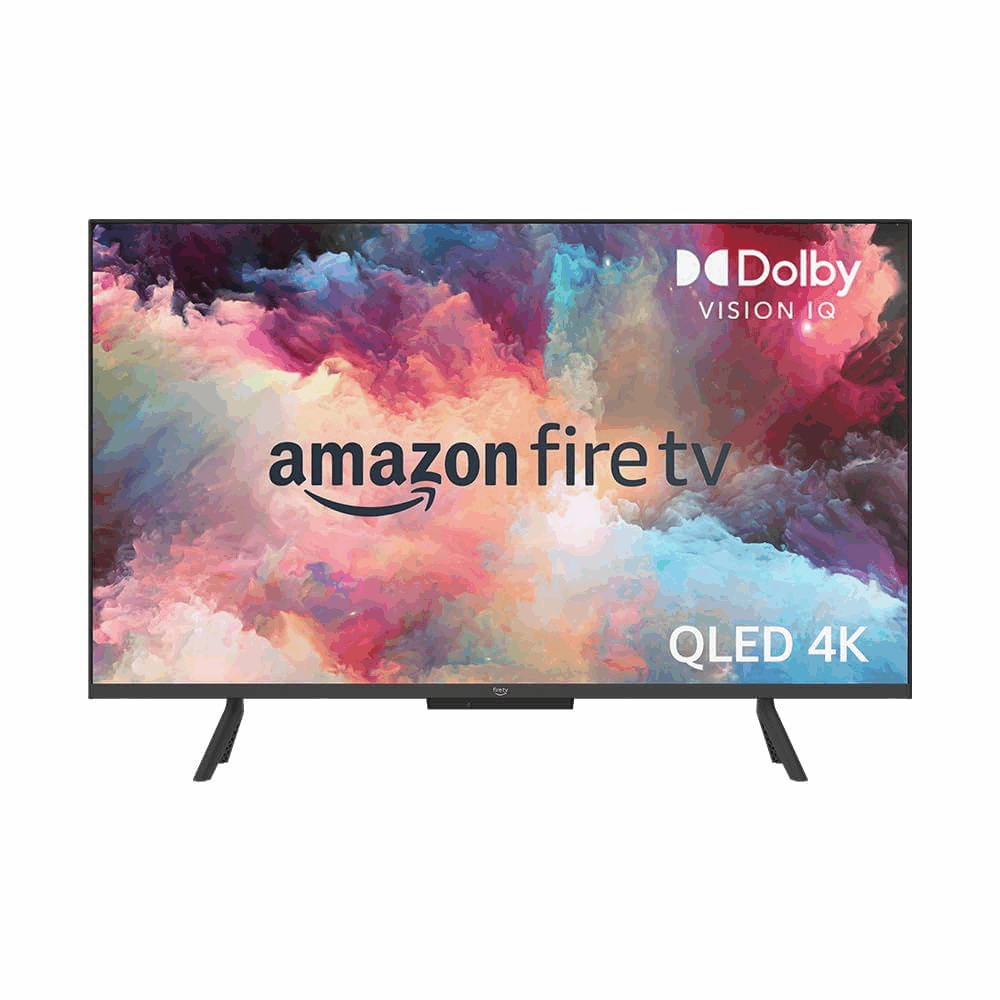 Image of the Amazon Fire TV 50-inch Omni QLED series 4K UHD Smart TV
