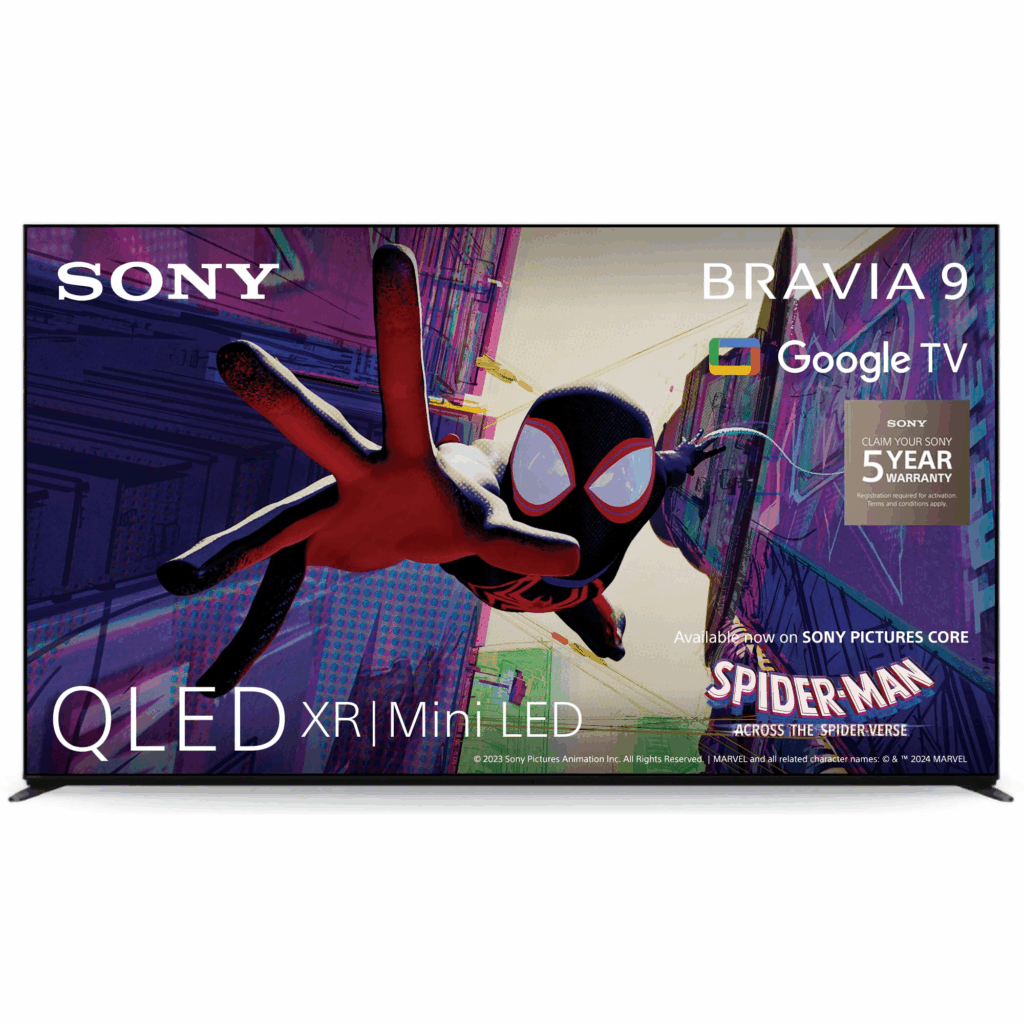Image of the Sony BRAVIA 9 QLED XR I Mini LED, L85XR90, 85 inch 4K HDR Google Smart TV
